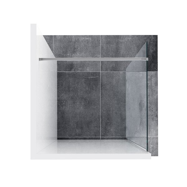 Walk In-Wall-110 v.200 черный+Transparent