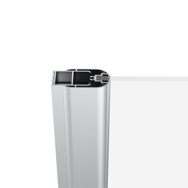 Шторка для ванны Ravak 10CVS2-100 R белый+транспарент
